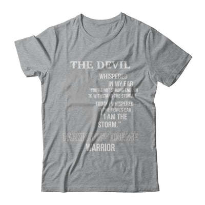 I Am The Storm Support Parkinson's Disease Awareness Warrior Gift-T-Shirt & Hoodie-Classic T-Shirt-Sport Grey