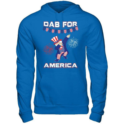 Funny Dabbing Uncle Independence Day 4Th Of July-T-Shirt & Hoodie-Pullover Hoodie-Royal