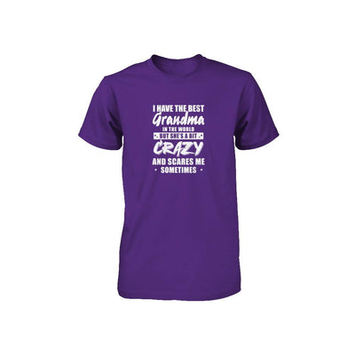 I Have The Best Grandma In The World Kids Youth-Youth Shirt-