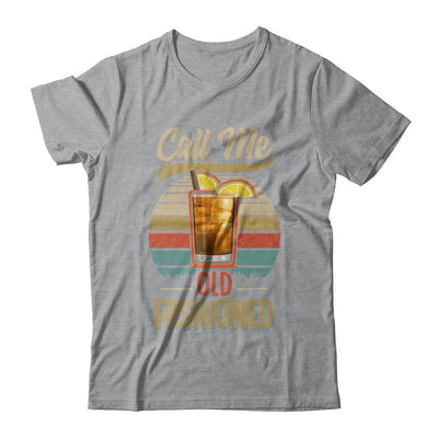 Sunset Vintage Lemon Juice Call Me Old Fashioned-T-Shirt & Hoodie-Classic T-Shirt-Sport Grey
