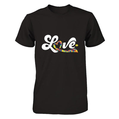 Love Autism Awareness-T-Shirt & Hoodie-Premium T-Shirt-Black