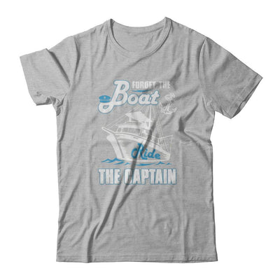 Forget The Boat Ride The Captain-T-Shirt & Tank Top-Premium T-Shirt-Heather Gray