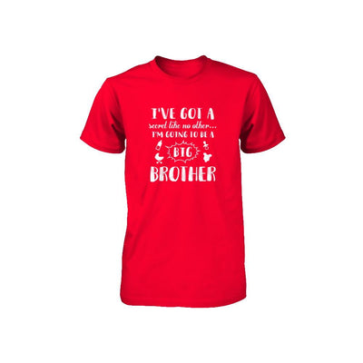 Secret Like No Other I'm Going To Be A Big Brother Youth-Youth Shirt-Youth T-Shirt-Red