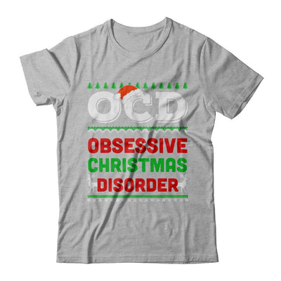 OCD Obsessive Christmas Disorder Xmas Gift-T-Shirt & Sweatshirt-Premium T-Shirt-Heather Gray