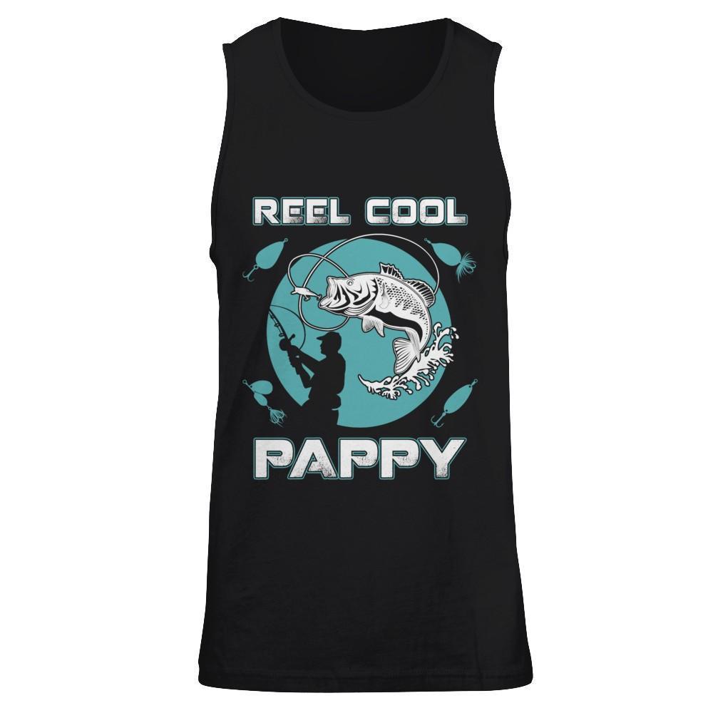 Reel Cool Pappy-T-Shirt & Hoodie-Unisex Tank-Black