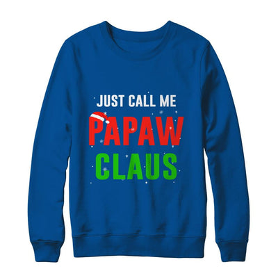 Santa PaPaw Claus Matching Family Christmas Pajamas-T-Shirt & Sweatshirt-Crewneck Sweatshirt-Deep Royal