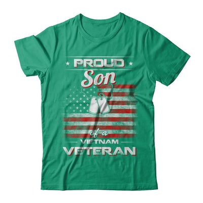 Proud Son Of A Viet Nam Veteran-T-Shirt & Hoodie-Classic T-Shirt-Kelly Green