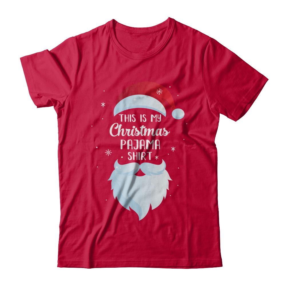 This Is My Christmas Pajama-T-Shirt & Sweatshirt-Classic T-Shirt-Red