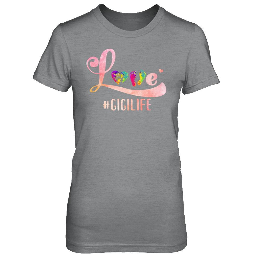 Love Gigilife Gigi-T-Shirt & Hoodie-Women's T-Shirt-Sport Grey