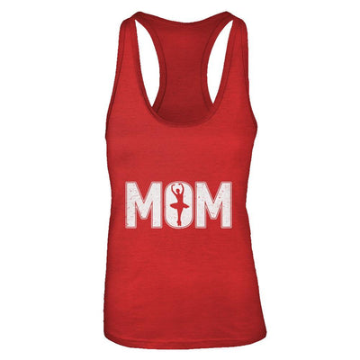 Dance Mom Ballet Mother's Day-T-Shirt & Tank Top-Women's Ideal Racerback Tank-Red