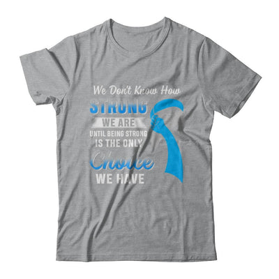 Being Strong Choice Diabetes Type 1 Awareness-T-Shirt & Hoodie-Classic T-Shirt-Sport Grey