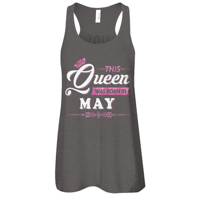 This Queen Was Born In May-T-Shirt & Tank Top-