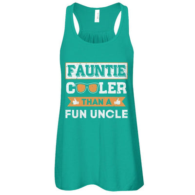 Faunt Cooler Than A Fun Uncle-T-Shirt & Tank Top-Women's Flowy Racerback Tank-Kelly