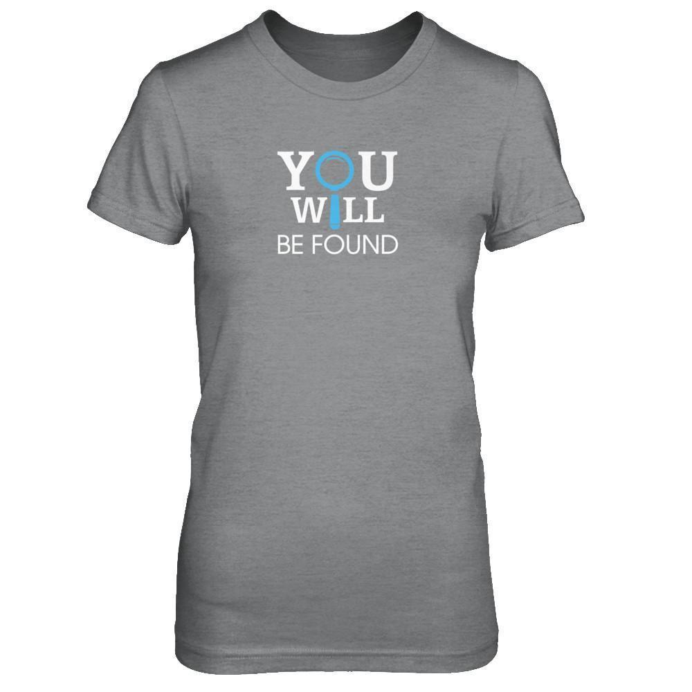 You Will Be Found-T-Shirt & Tank Top-Women's T-Shirt-Sport Grey
