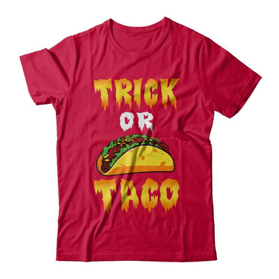 Halloween Trick Or Tacos Halloween Trick Or Treat-T-Shirt & Hoodie-Classic T-Shirt-Red