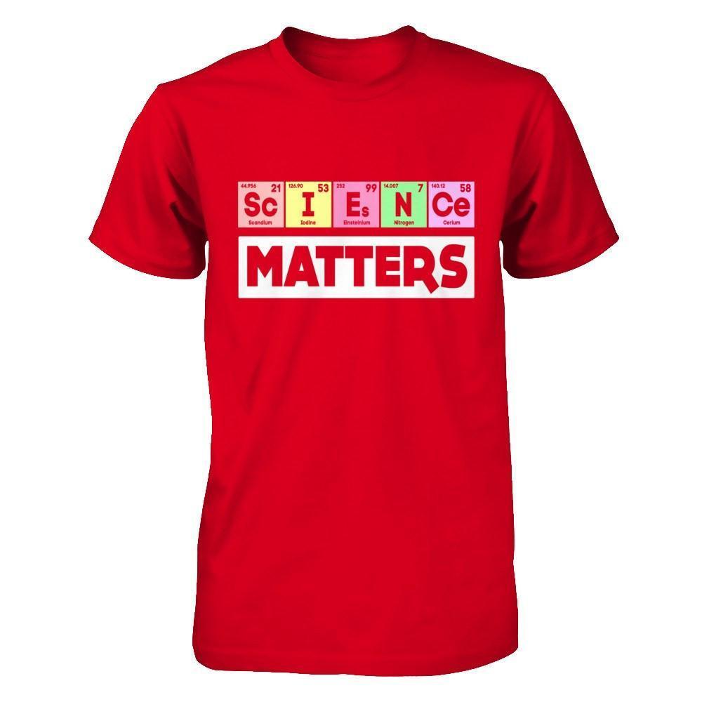 Science Matters March For Science-T-Shirt & Hoodie-Premium T-Shirt-Red