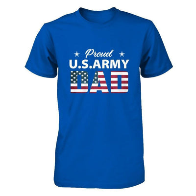 Proud Us Army Dad-T-Shirt & Hoodie-Premium T-Shirt-Royal