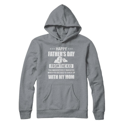 Happy Father's Day From The Kid You Inadvertently Daddy-T-Shirt & Hoodie-Pullover Hoodie-Light Steel