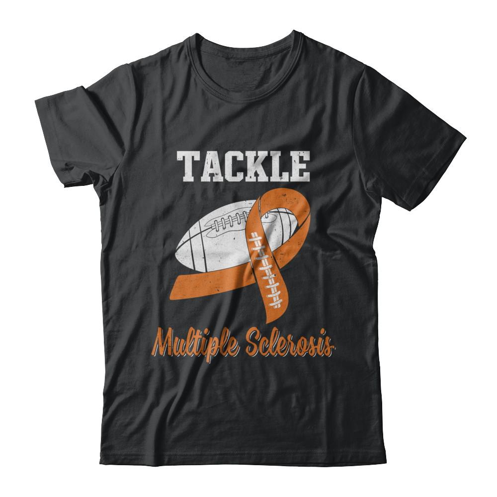 Football Survivor Tackle Orange Multiple Sclerosis Awareness