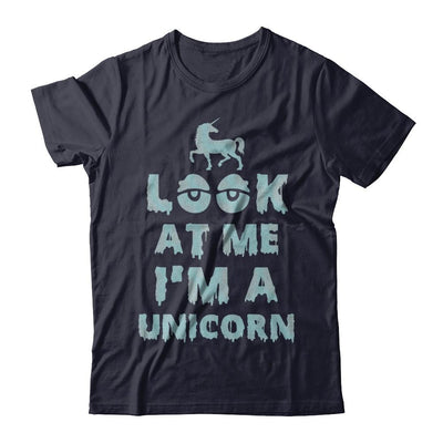 Look At Me I'm A Unicorn Halloween Costume-T-Shirt & Hoodie-Premium T-Shirt-Midnight Navy