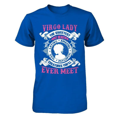 Virgo Lady The Sweetest Most Beautiful Love Amazing-T-Shirt & Hoodie-Premium T-Shirt-Royal
