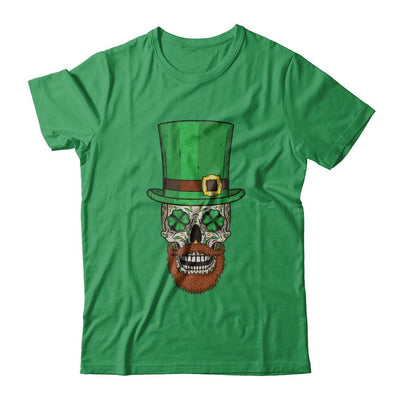 Sugar Skull Leprechaun St Patricks Day-T-Shirt & Hoodie-Premium T-Shirt-Kelly Green