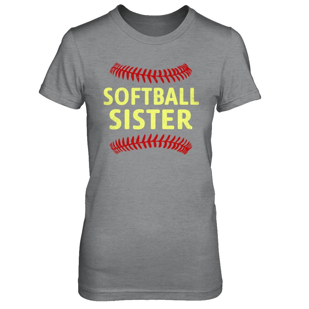 Softball Sister-T-Shirt & Hoodie-