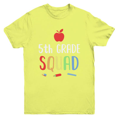 5th Grade Squad Back To School Teacher Fifth Grade Youth-Youth Shirt-Youth T-Shirt-Daisy