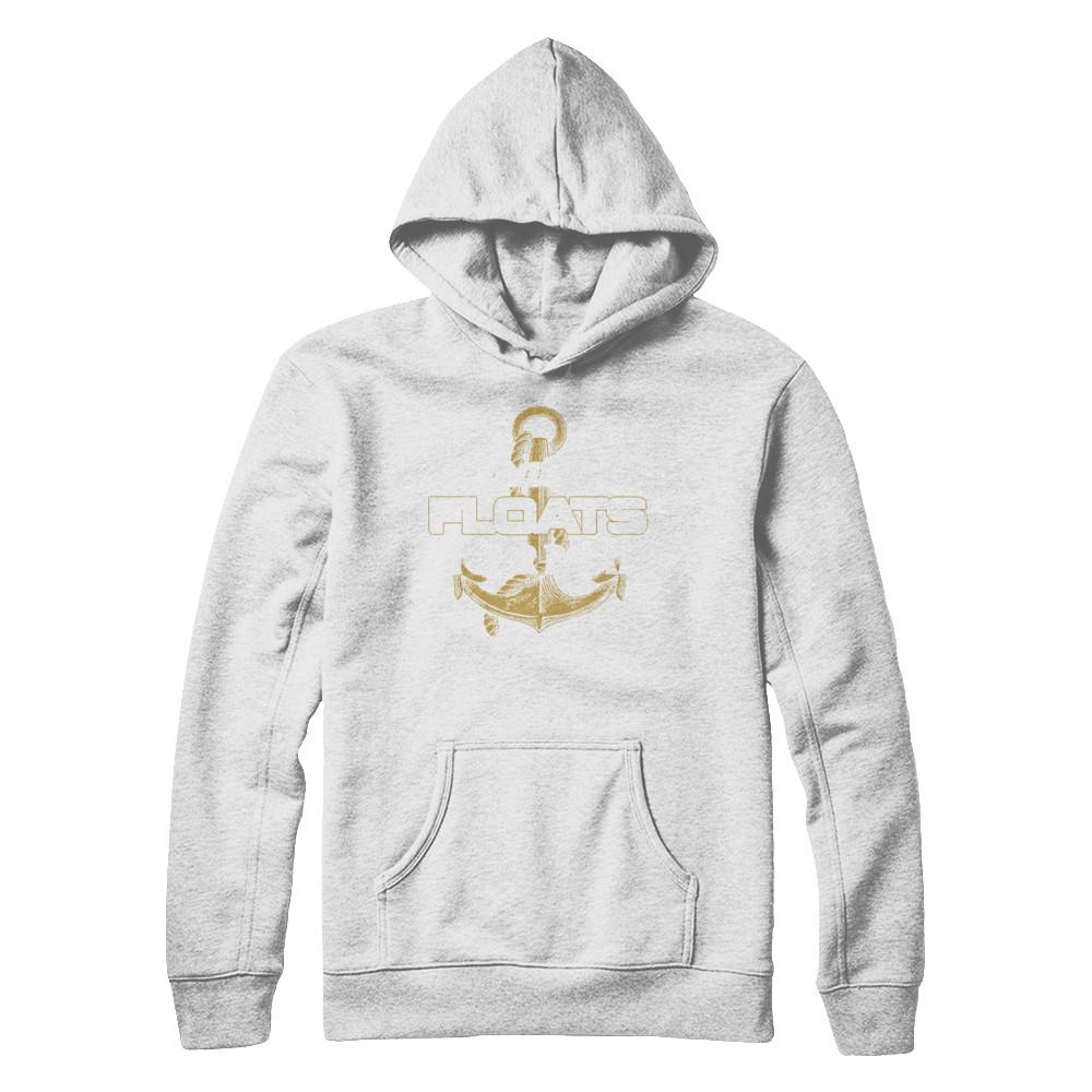 Whatever Floats Your Boat Anchor Boating-T-Shirt & Hoodie-Pullover Hoodie-White