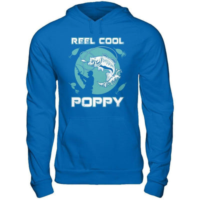 Reel Cool Poppy-T-Shirt & Hoodie-Pullover Hoodie-Royal