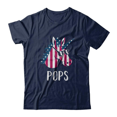 Patriotic Pops Unicorn Americorn 4Th Of July-T-Shirt & Hoodie-Classic T-Shirt-Navy