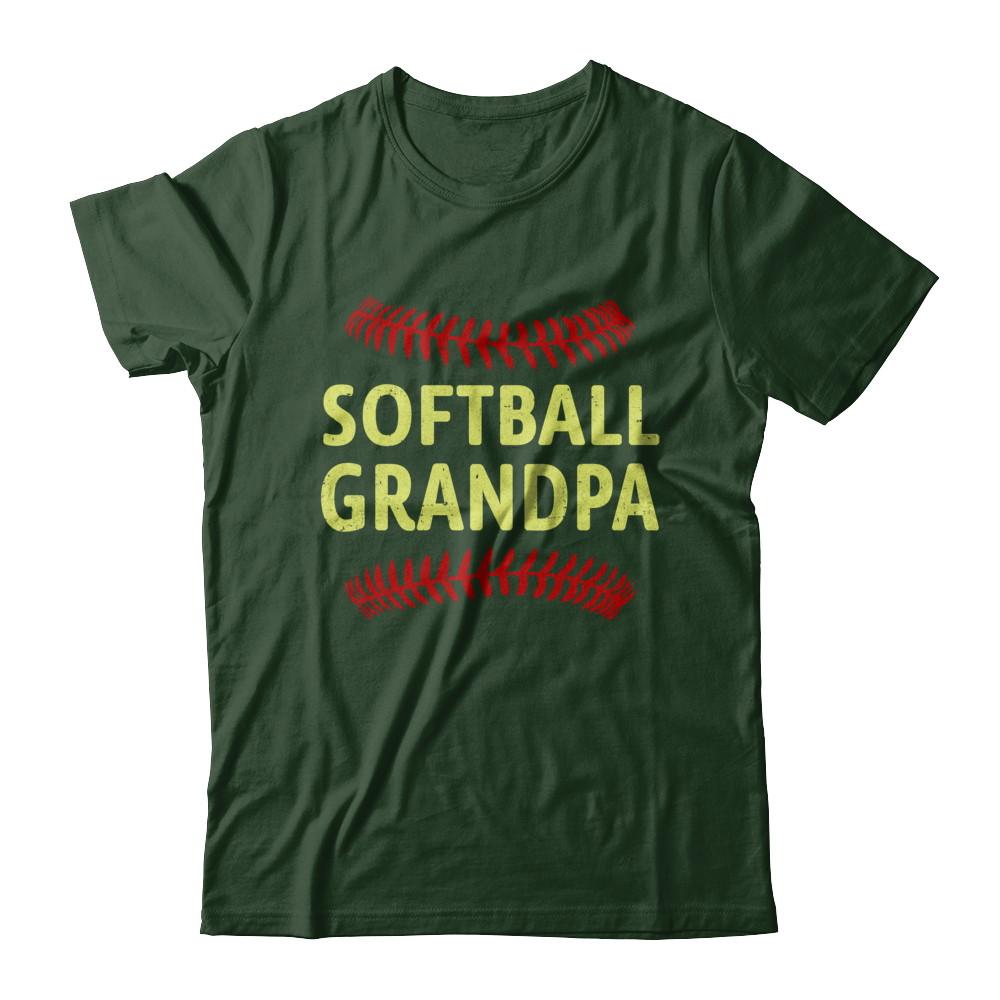 Softball Grandpa-T-Shirt & Hoodie-