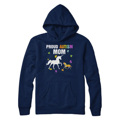Proud Autism Mom Unicorn Autism Awareness-T-Shirt & Hoodie-