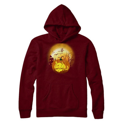 Pumpkin Chinchilla Halloween Human Costume-T-Shirt & Hoodie-Pullover Hoodie-Maroon