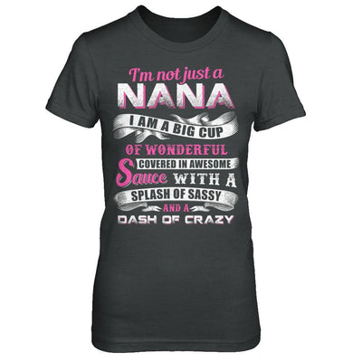 I'm Not Just A Nana I'm A Big Cup Of Wonderful-T-Shirt & Hoodie-Women's T-Shirt-Dark Heather