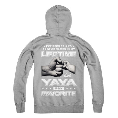 I've Been Called A Lot Of Names But Yaya Is My Favorite-T-Shirt & Hoodie-Pullover Hoodie-Light Steel