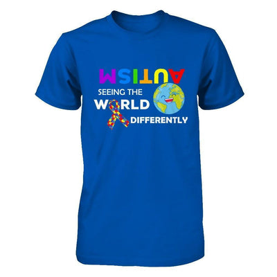 Autism Seeing The World Differently-T-Shirt & Hoodie-Premium T-Shirt-Royal