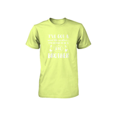 Secret Like No Other I'm Going To Be A Big Brother Youth-Youth Shirt-Youth T-Shirt-Neon Yellow