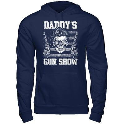 Daddy's Gun Show-T-Shirt & Hoodie-Pullover Hoodie-Navy