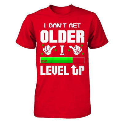 I Don't Get Older I Level Up-T-Shirt & Hoodie-Premium T-Shirt-Red