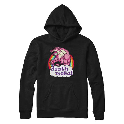 Bear Werewolf Death Metal-T-Shirt & Hoodie-Pullover Hoodie-Black