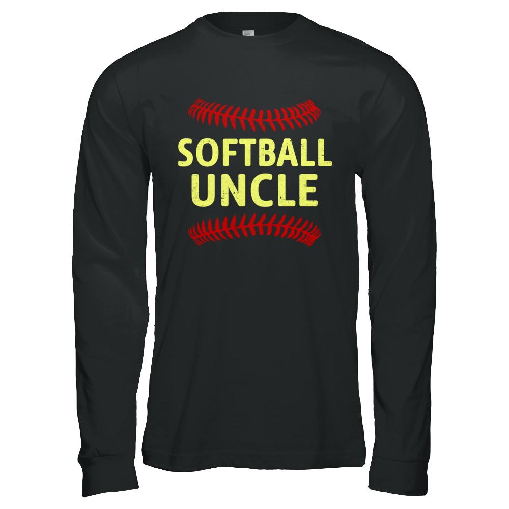 Softball Uncle-T-Shirt & Hoodie-