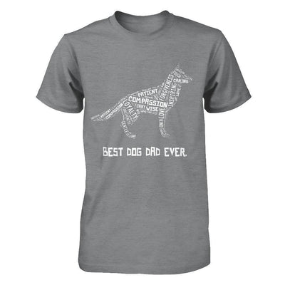 Best Dog Dad Ever German Shepherd Lovers-T-Shirt & Hoodie-Classic T-Shirt-Sport Grey