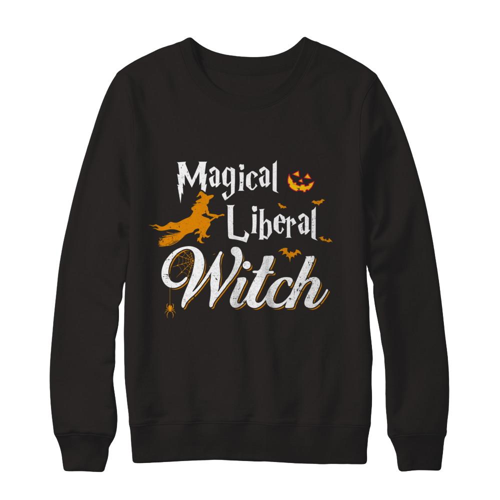 Magical Liberal Witch Happy Halloween
