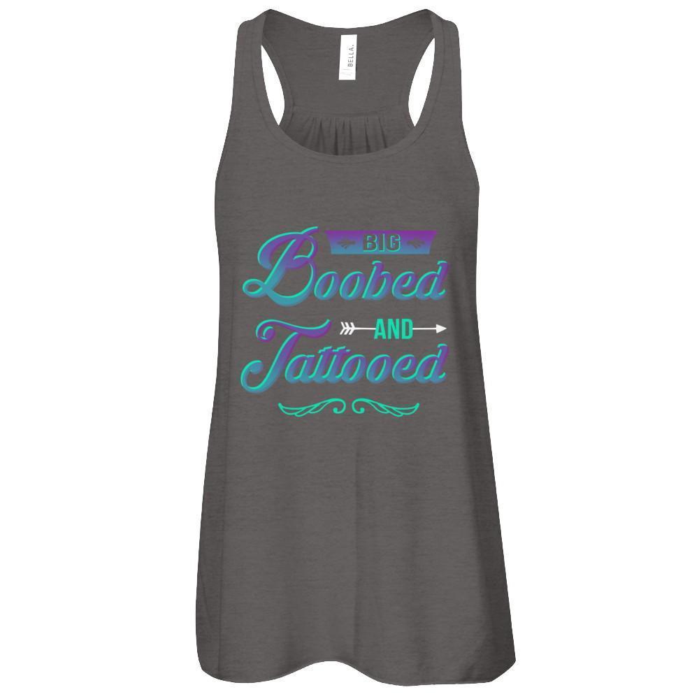 Big Boobed And Tattooed Lover-T-Shirt & Tank Top-