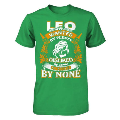Leo Hated By Many Wanted By Plenty T-Shirt & Hoodie-T-Shirt & Hoodie-Premium T-Shirt-Kelly Green