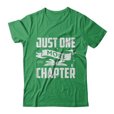 Just One More Chapter Bookworms Book Reading-T-Shirt & Hoodie-Premium T-Shirt-Kelly Green