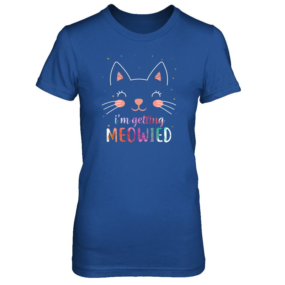 I'm Getting Meowied Cat-T-Shirt & Tank Top-Women's T-Shirt-Royal