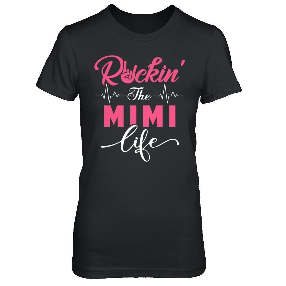 Rockin' The Mimi Life-T-Shirt & Hoodie-Women's T-Shirt-Black