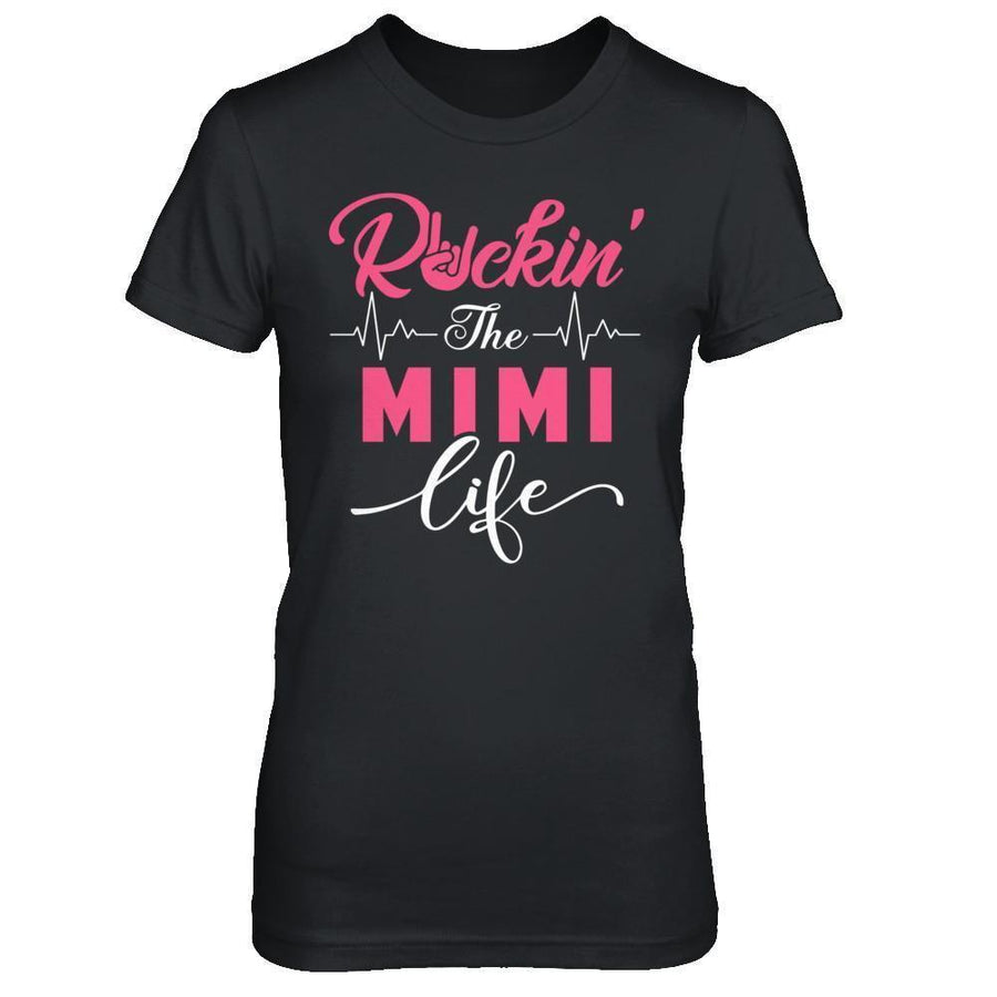 Rockin' The Mimi Life-T-Shirt & Hoodie-Women's T-Shirt-Black